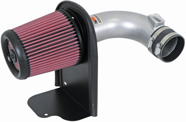 K&N 07-08 Acura RDX L4-2.3L Silver Typhoon Short Ram Intake - 69-0017TS for 2007-2011 Acura RDX - front view
