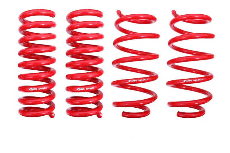 BMR 08-19 Dodge Challenger Lowering Springs 1.25in Drop - Set of 4 - Red - SP110R