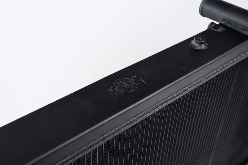 CSF 93-98 Toyota MK4 Supra Radiator - Black Finish - 2882B