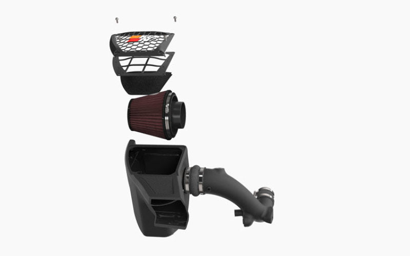 K&amp;N 2021+ Ford Bronco VL4-2.3L F/I Aircharger Performance Intake - 63-2620