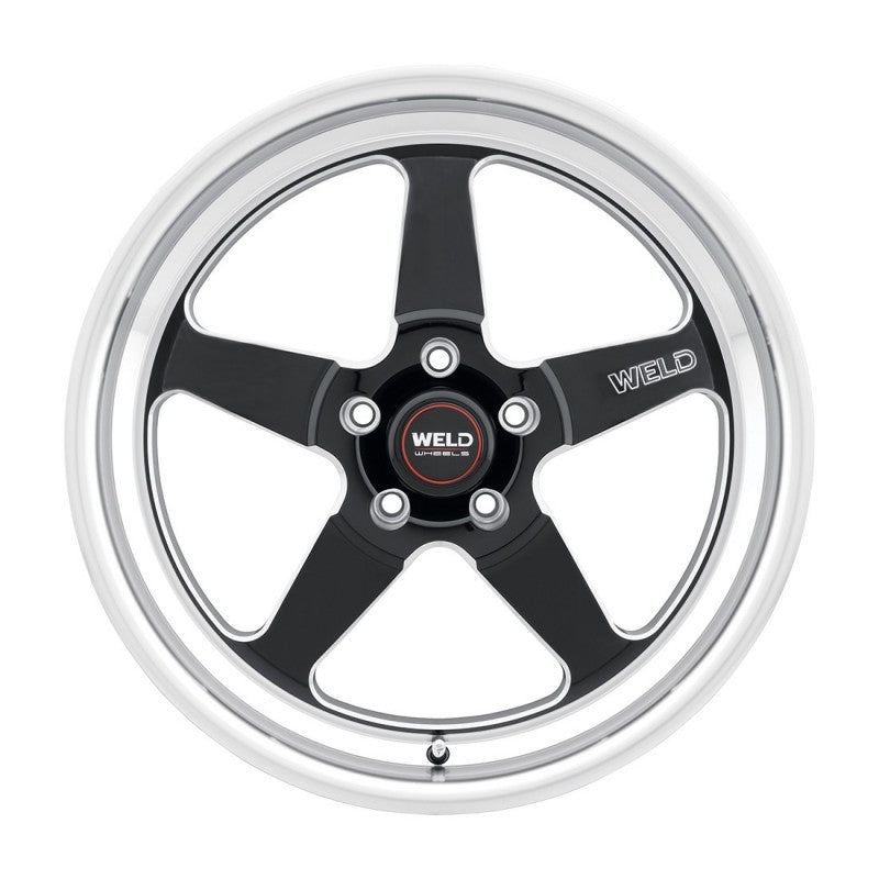 Weld S155 17x10 Ventura Drag 5x114.3 ET50 BS7.50 Gloss BLK MIL DIA 78.1 - S15570067P50