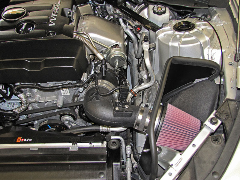 K&amp;N 16-17 Chevrolet Camaro L4-2.0L F/I Turbo Aircharger Performance Intake - 63-3105