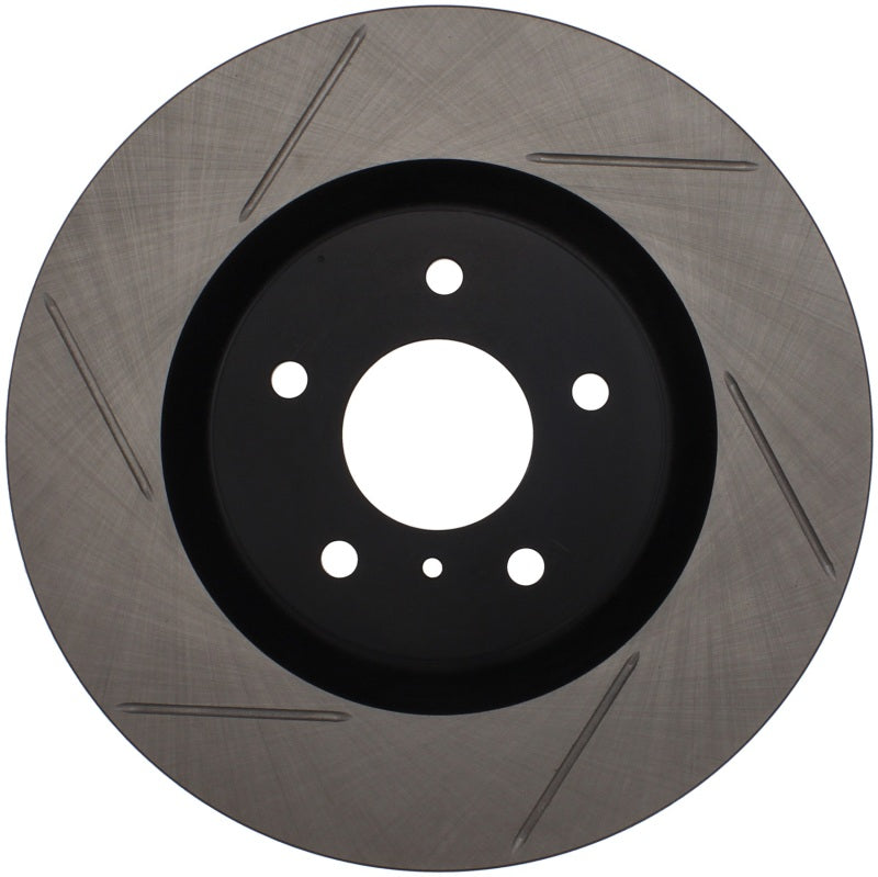 StopTech Power Slot 03-07 350z/ 03-04 G35 w/ Brembo SportStop Slotted Front Right Rotor - 126.42076SR