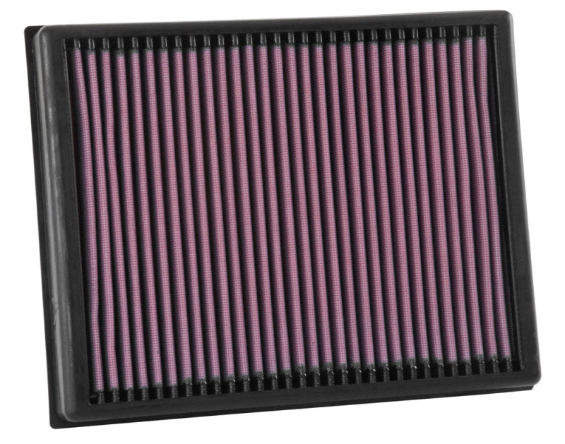K&N 16-17 Ford Ranger 2.2L/3.2L DSL Drop In Air Filter - 33-3086 for 2019-2023 Ford Ranger - front view