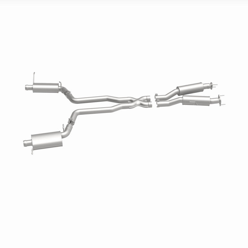 MagnaFlow 12 Jeep Grand Cherokee V8 6.4L Dual Split Rear Exit Stainless Cat Back Performance Exhaust - 15064