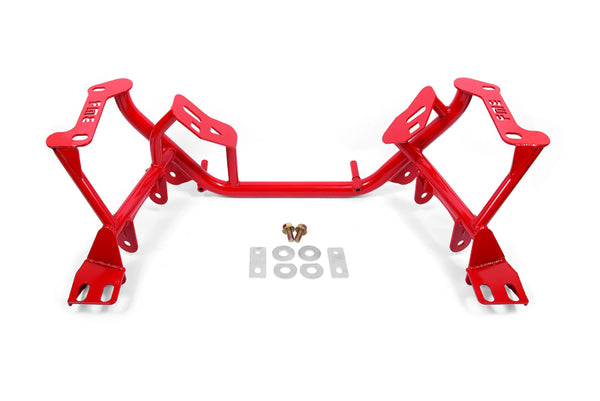 BMR 96-04 New Edge Mustang K-Member Standard Version / Coilover Version - Red - KM741R for 1996-2004 Ford Mustang