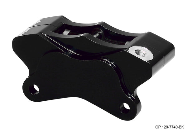 Wilwood Caliper-GP310 Black Rear 1.25in Pistons .25in Disc - 120-7740-BK by Wilwood