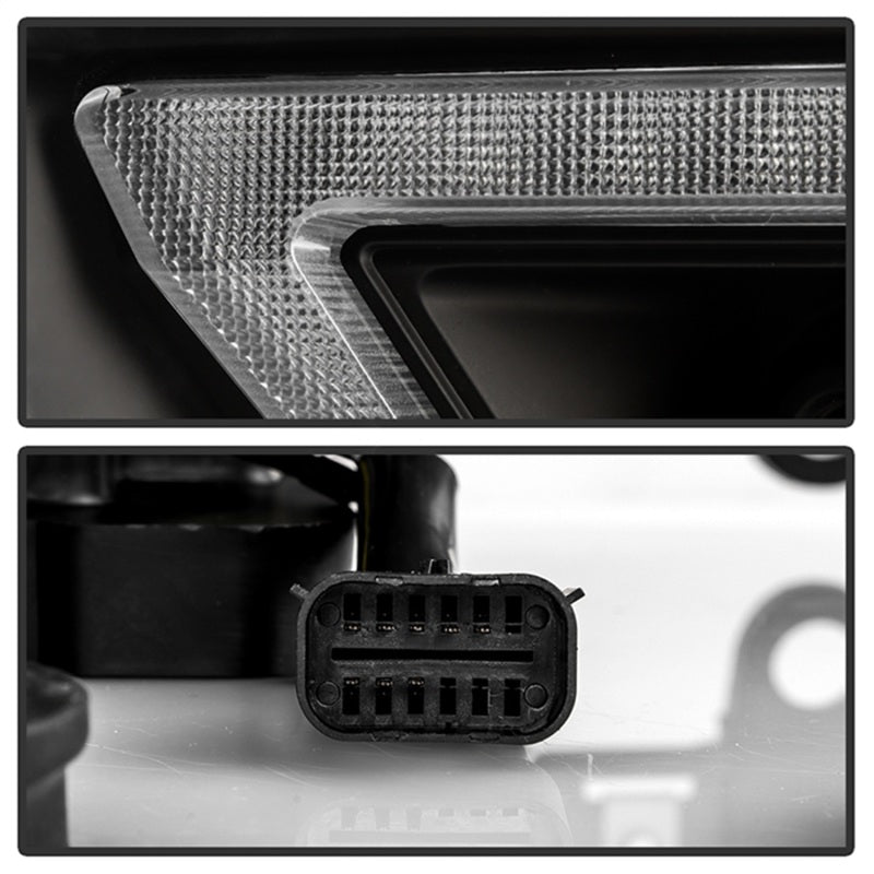 Spyder 19-22 Dodge Ram 2500/3500 (Halogen Model Only) Proj. Headlights (PRO-YD-DR19HDHALAP-SEQ-BK) - 5088604