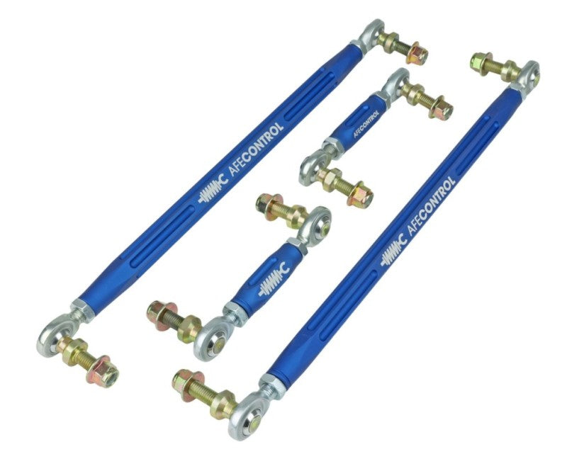 aFe Control 20-21 Toyota Supra 3.0L Adjustable End Links Kit - Front &amp; Rear - 442-721001-L