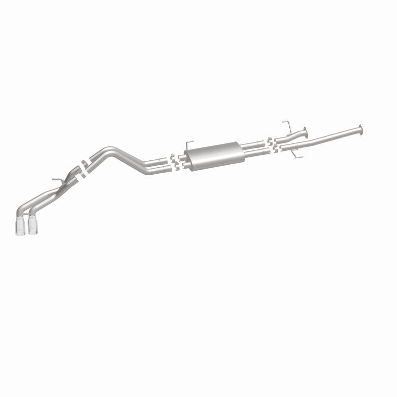 MagnaFlow 14 Toyota Tundra V8 4.6L/5.7L Stainless C/b Exhaust Dual same side pass. rear tire - 15306