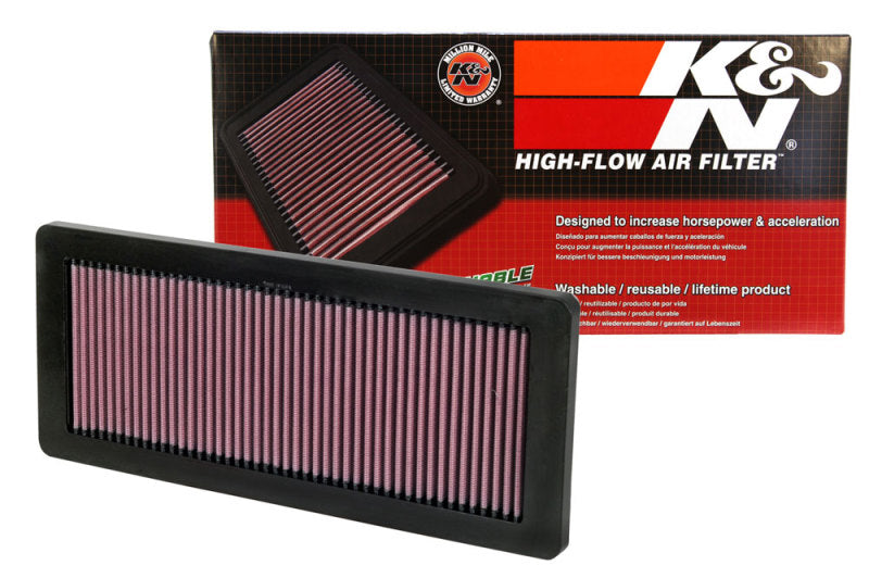 K&N 07-09+ Mini Cooper S R56 Drop In Air Filter - 33-2936