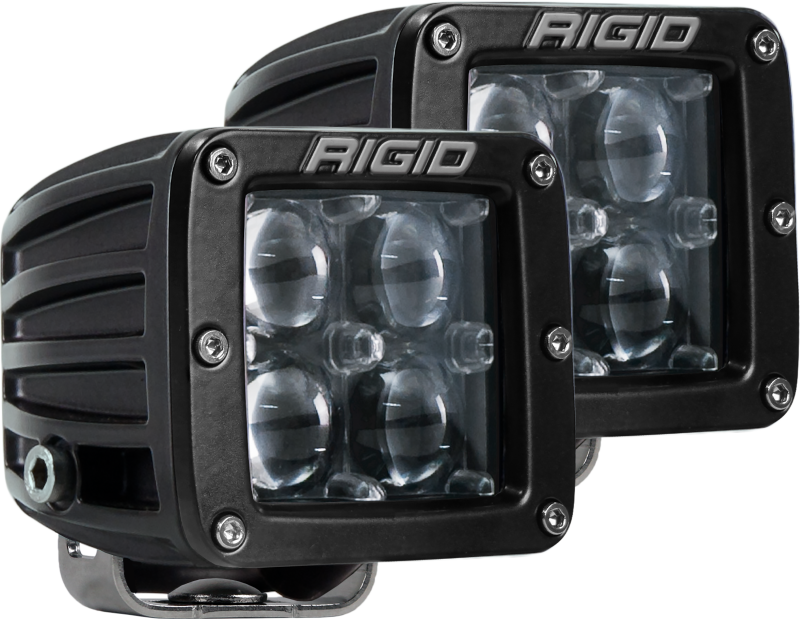 Rigid Industries D2- HYPERSPOT Pair - 504713 by Rigid Industries - front view
