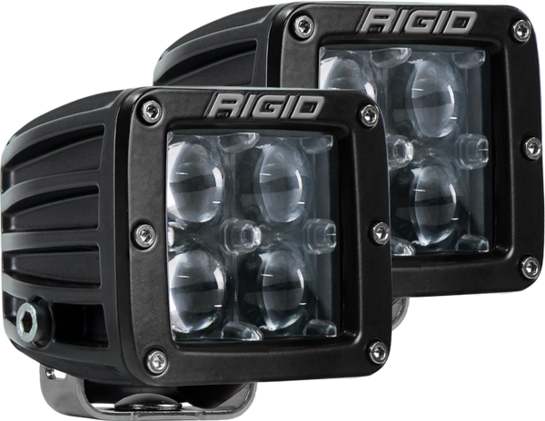 Rigid Industries D2- HYPERSPOT Pair - 504713 by Rigid Industries - front view