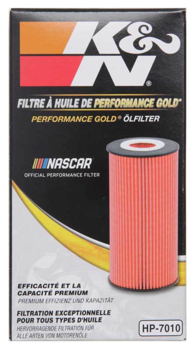 K&amp;N 2018 Audi RS3 2.5L Cartridge Oil Filter - HP-7010