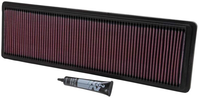 K&N 78-95 Porsche 928 Drop In Air Filter - 33-2591 for 1978-1995 Porsche 928 - front view