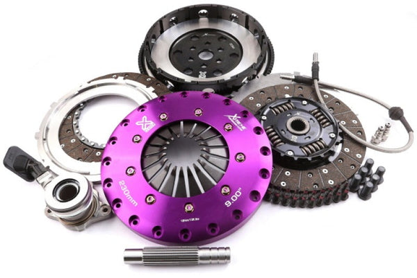 XClutch 13-18 Ford Focus ST 2.0L 9in Twin Sprung Organic Clutch Kit - XKFD23659-2A for 2013-2018 Ford Focus ST - front view