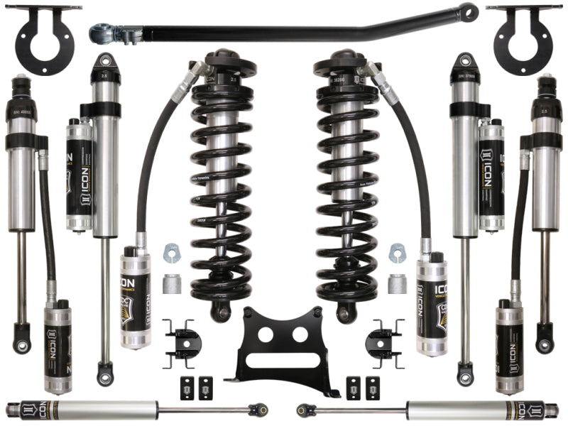ICON 05-16 Ford F-250/F-350 2.5-3in Stage 5 Coilover Conversion System - K63105 for 2005-2016 Ford F 250 - front view