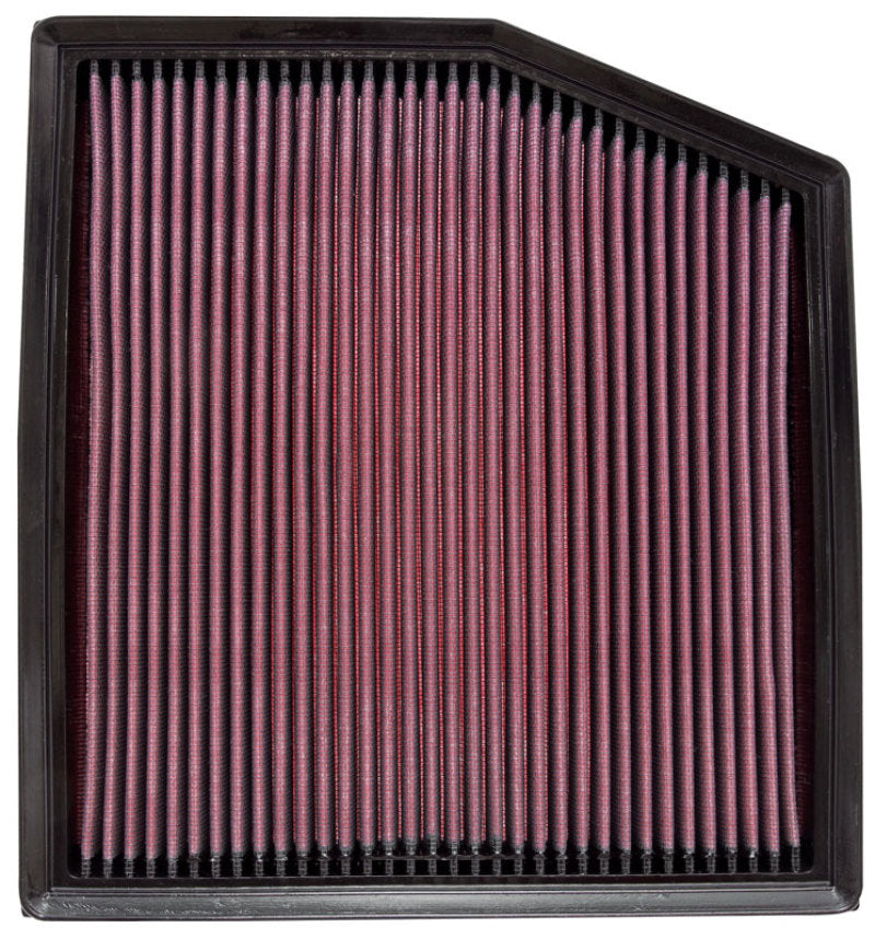 K&N 10-12 BMW 135i/335i/335i XDrive/X1 35i 3.0L L6 (E90) Replacement Air Filter - 33-2458