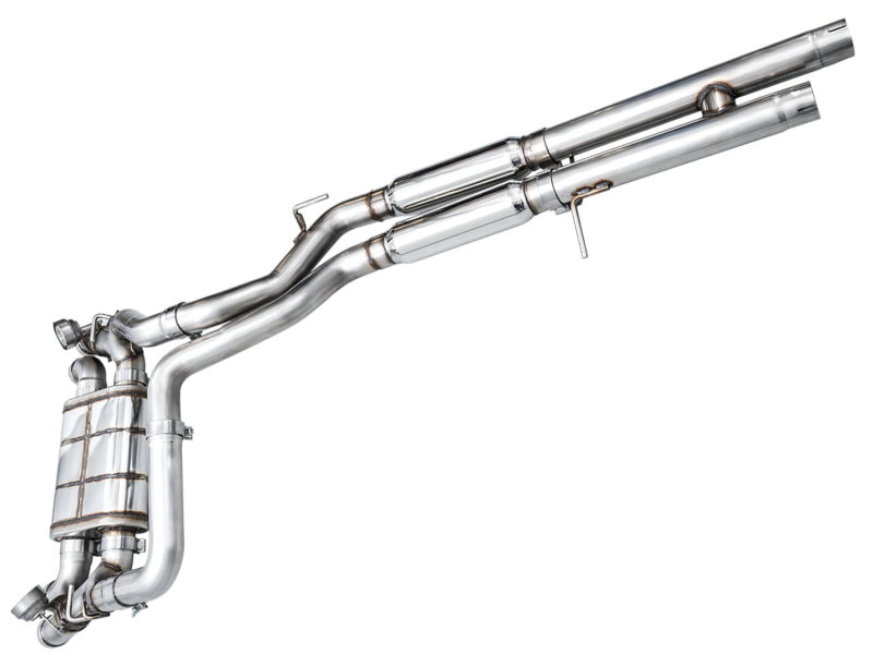 AWE 21+ Wrangler 392 Switchpath Cat-Back Exhaust- Quad BashGuards - 3025-41392