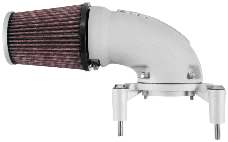 K&N 01-17 Harley Davidson Softail / Dyna FI Performance Air Intake System Silver - 57-1137S