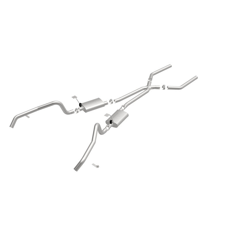 MagnaFlow Sys C/B 67-72 F-Body 2.50inch w/Tru-X - 15896