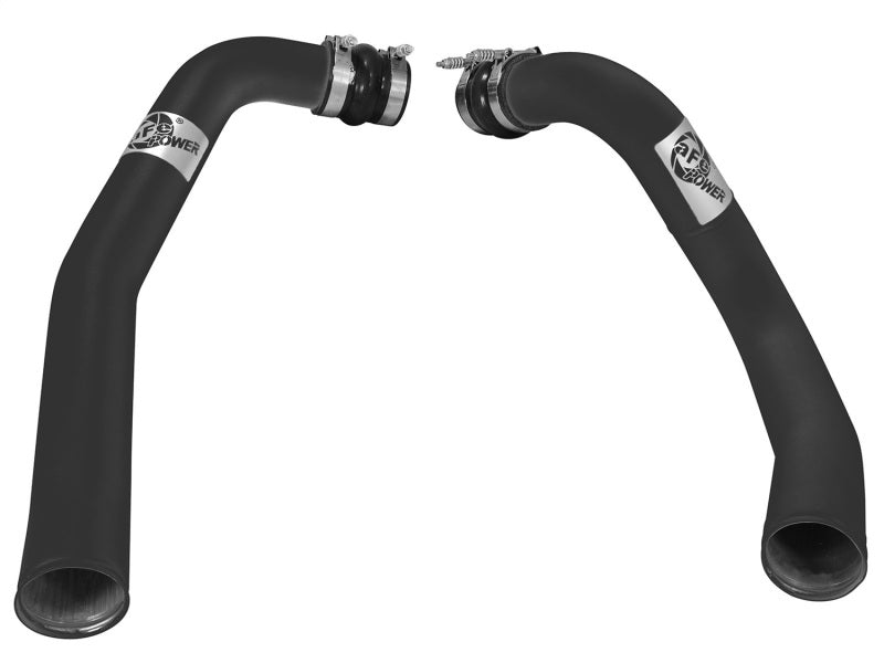 aFe Bladerunner Intercoolers I/C Tube 3in Hot/Cold Ford F-250/F-350 99-03 V8-7.3L - Black - 46-20094-B
