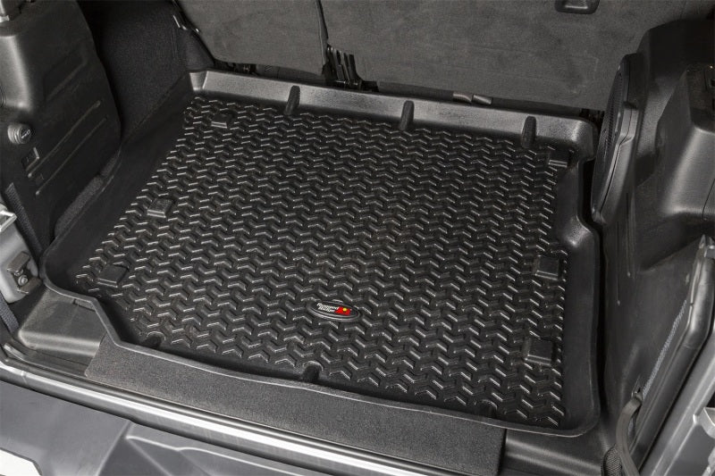 Rugged Ridge Floor Liner Front/Rear/Cargo Black 18-21 Jeep Wrangler JL 4 Dr (Excl. 4XE Models) - 12988.05 for 2018-2026 Jeep 