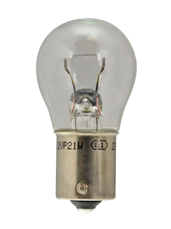 Hella Bulb 7506 12V 21W BA15s S8 for 1991-2010 BMW 3 Series - front view