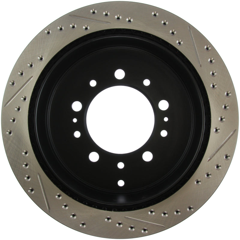 StopTech Slotted &amp; Drilled Sport Brake Rotor - 127.44157R