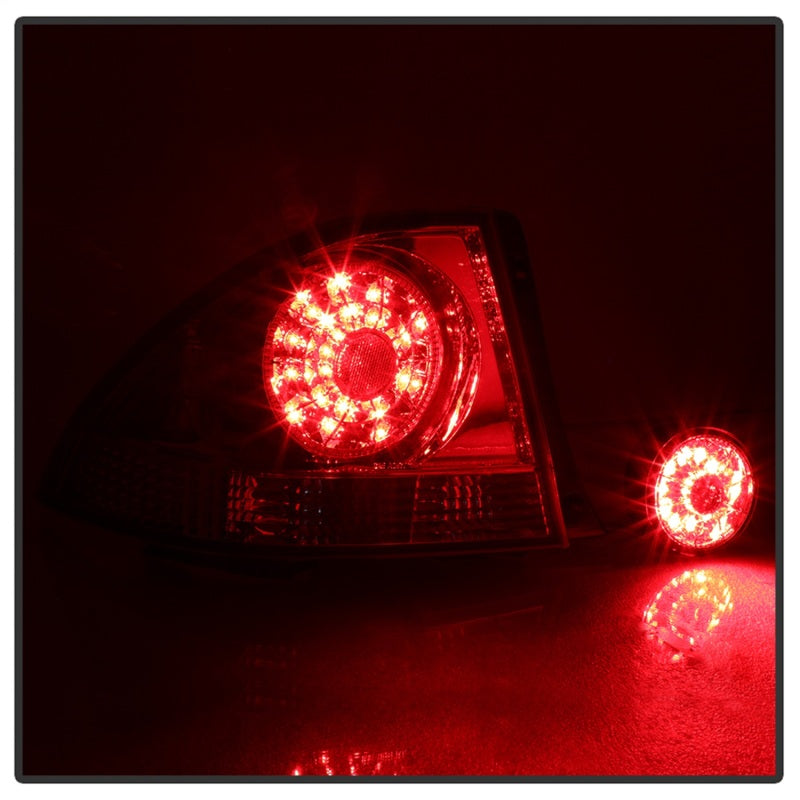 Spyder 01-03 Lexus IS300 LED Tail Lights - Red Clear ALT-YD-LIS300-LED-SET-RC - 5085061