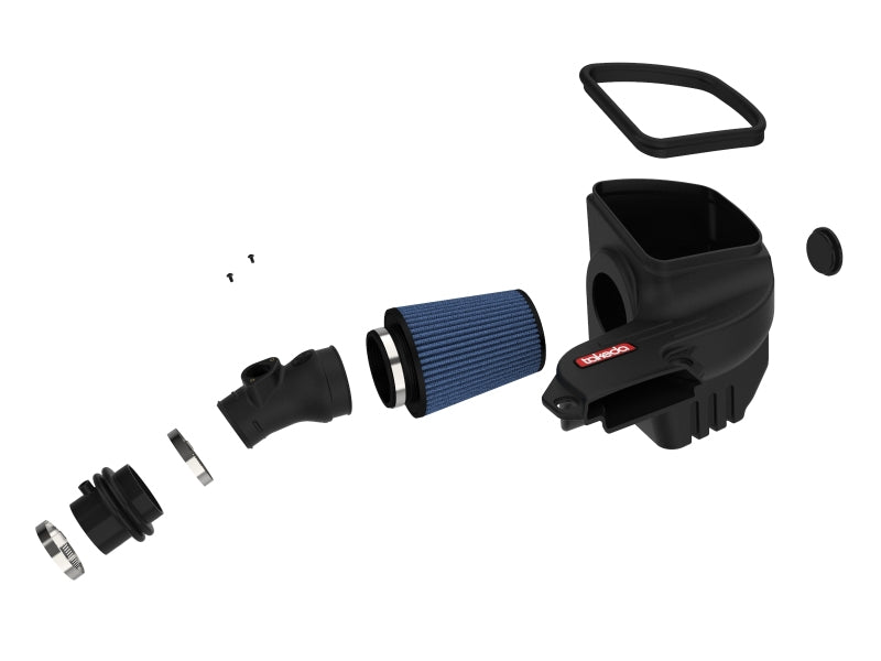 aFe Takeda Stage-2 Cold Air Intake System Pro 5R 14-18 Mazda 3 L4-2.0 - Black - 56-10020R