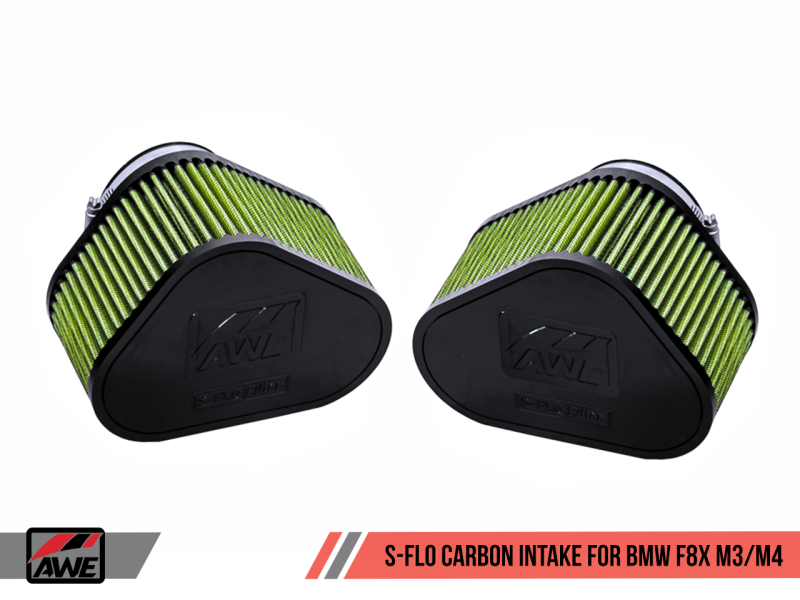 AWE Tuning BMW F8x M3/M4 S-FLO Carbon Intake - 2660-13038