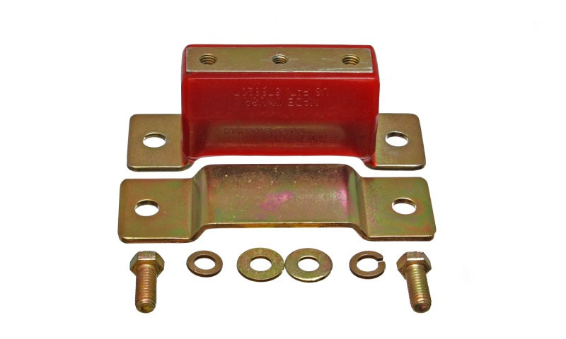 Energy Suspension Transmission Mount - Red - 4.1148R for 1983-2010 Ford Ranger - angle view