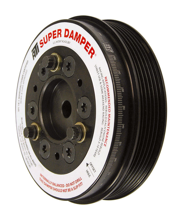ATI Damper - 5.67in - Alum - 6 Grv - Mini Cooper S - 1.6L -1Pc - ATI917992 by ATI