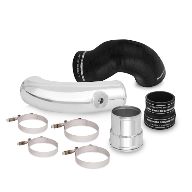 Mishimoto 2017+ Ford Powerstroke 6.7L Cold-Side Intercooler Pipe &amp; Boot Kit - MMICP-F2D-17CBK