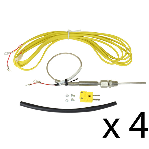AEM Single K-Type Thermocouple Kit - 4 Pack - 30-2068-4 by AEM