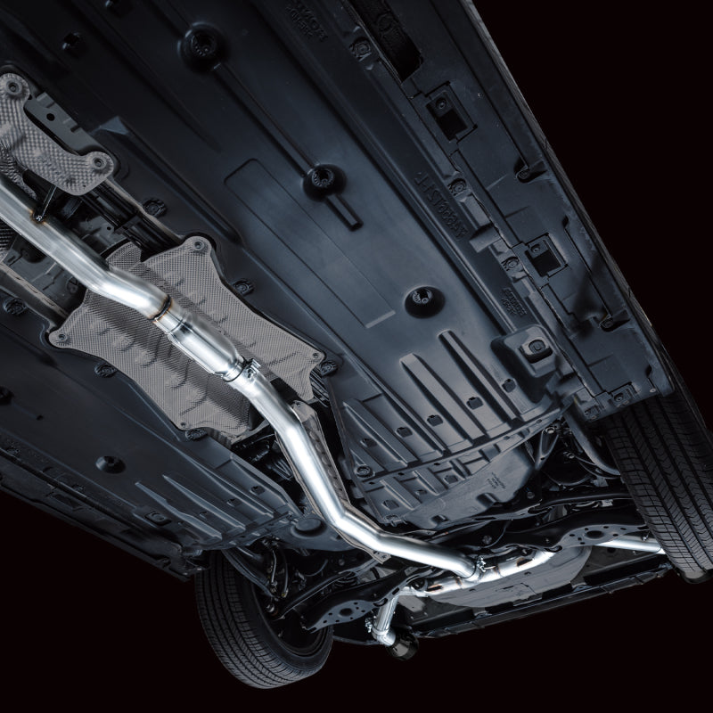 AWE Tuning 22+ Honda Civic Si/Acura Integra Track Edition Catback Exhaust - Dual Diamond Black Tips - 3020-33331