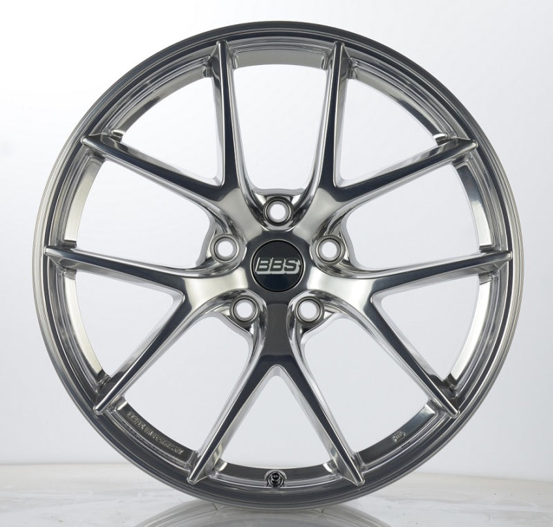 BBS CI-R 20x11.5 5x120 ET52 Ceramic Polished Rim Protector Wheel -82mm PFS/Clip Required - CI0801CP