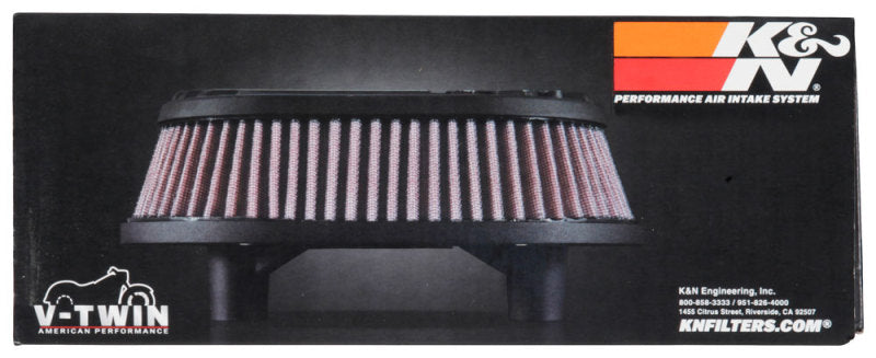 K&N Street Metal Intake System for 02-06 Harley Davidson Road King F/I 88cl Side Draft Dyna/Softail - RK-3953