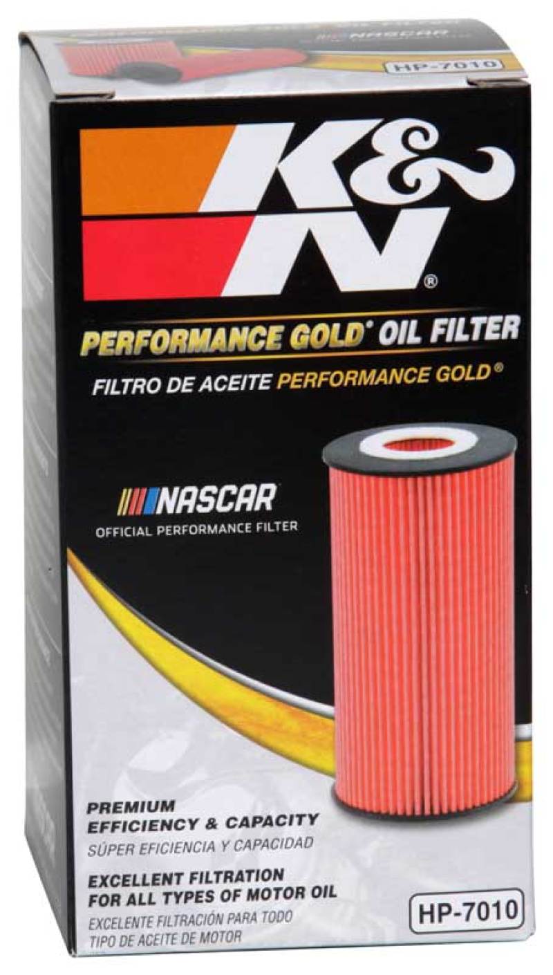 K&amp;N 2018 Audi RS3 2.5L Cartridge Oil Filter - HP-7010