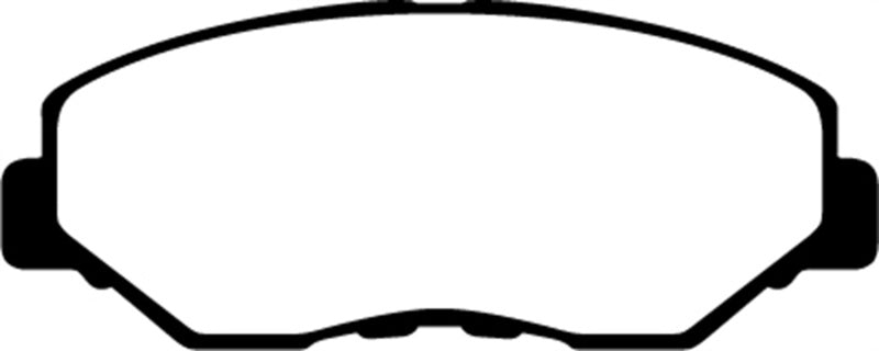 EBC 13-15 Acura ILX 1.5 Hybrid Redstuff Front Brake Pads - DP31655C