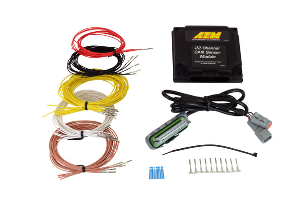 AEM 22 Channel CAN Expander Module - 30-2212 by AEM - front view