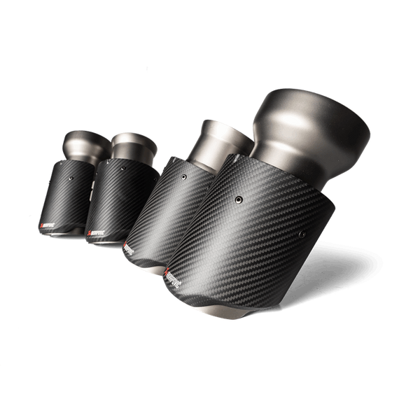 Akrapovic 19-20 BMW X4 M/X4 M Competition (F98) Tail Pipe Set (Carbon) - TP-CT/60 for 2019-2020 BMW X4