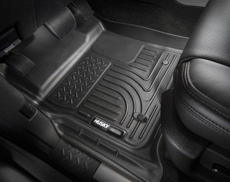 Husky Liners 2012 Ford Focus (4DR/5DR) WeatherBeater Combo Black Floor Liners - 98771