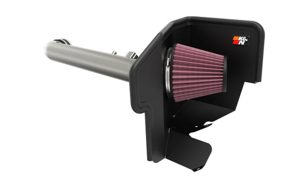 K&N 2022 Nissan Frontier V6 3.8LPerformance Air Intake System - 77-6018KC for 2022-2025 Nissan Frontier - front view
