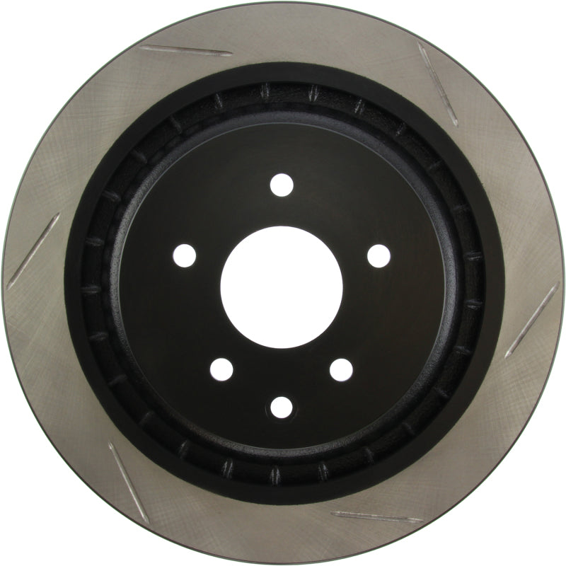 StopTech Power Slot Nissan 370z / Infiniti G37 SportStop Slotted Rear Left Rotor - 126.42101SL