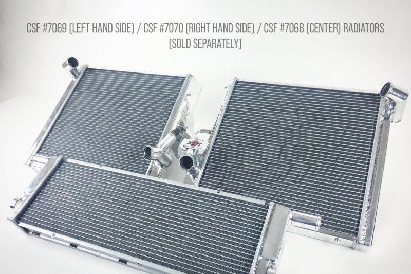 CSF Porsche 911 Turbo/GT3 RS/GT4 (991) Center Radiator - 7068