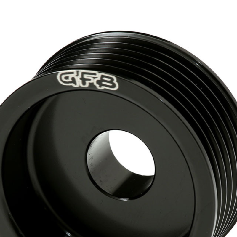GFB 13+ Subaru BRZ / 13+ Scion FR-S Lightweight Alternator Pulley - 2221 for 2013-2020 Subaru BRZ - installed view