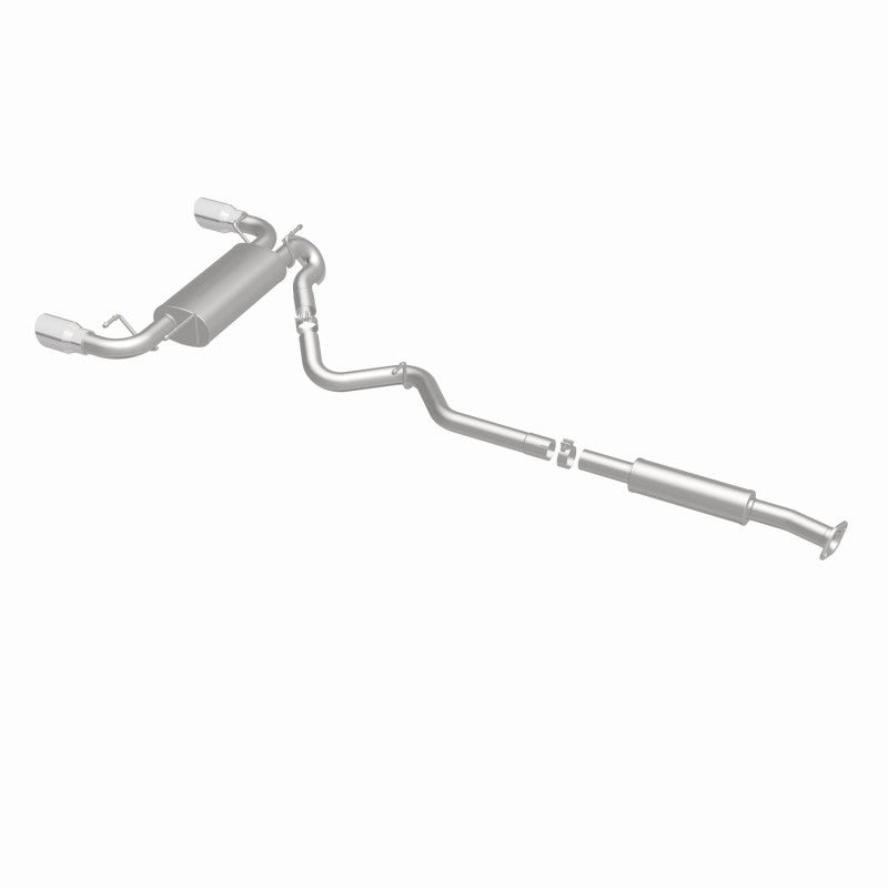 MagnaFlow 13 Scion FR-S / 13 Subaru BRZ Dual Split Rear Exit Stainless Cat Back Performance Exhaust - 15157