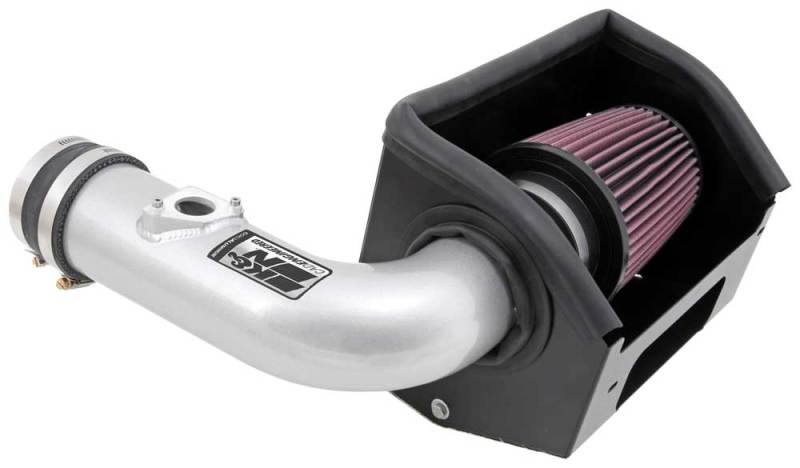K&amp;N 13 Subaru BRZ 2.0L / 13 Scion FR-S 2.0L Silver 69 Series Typhoon Intake - 69-8619TS